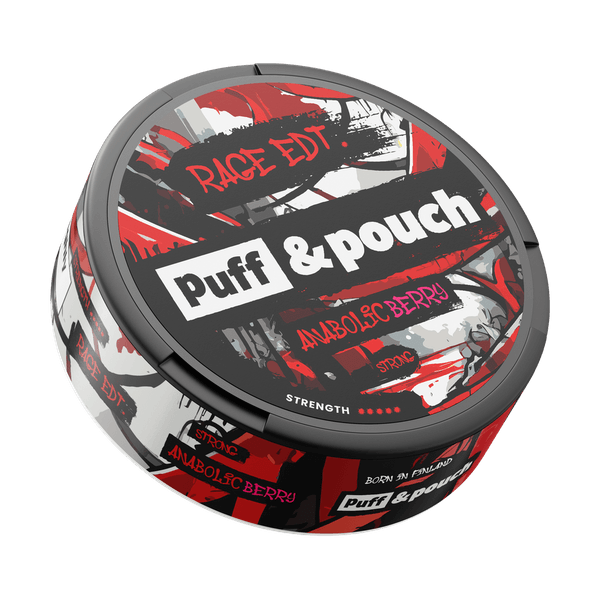 Puff and Pouch Puff & Pouch Anabolic Berry nikotino maišeliai