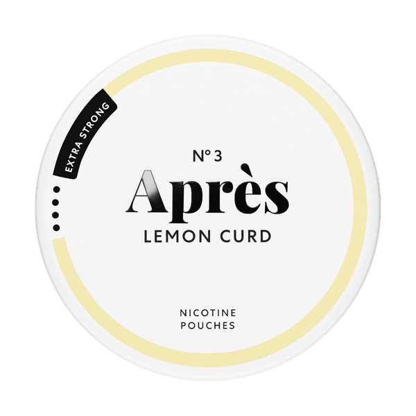Après Lemon Curd Extra Strong nikotino maišeliai