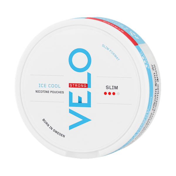 VELO Ice Cool Mint Strong Slim nikotino maišeliai