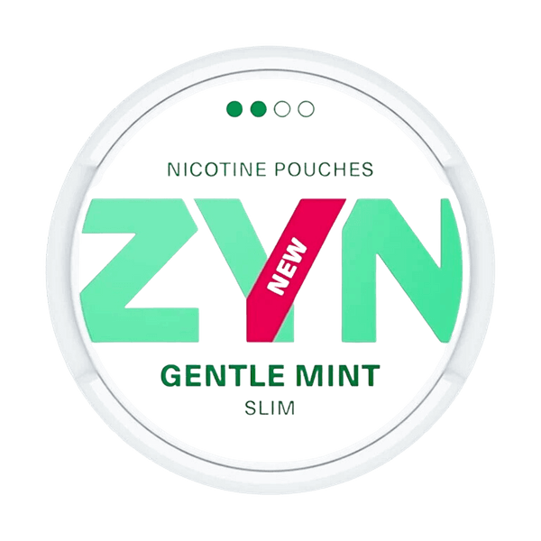 ZYN ZYN Gentle Mint Slim Normal nikotino maišeliai