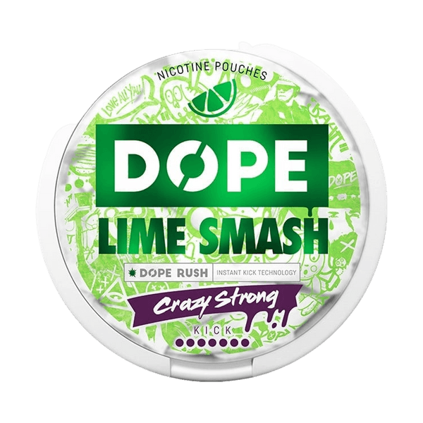 DXPE DXPE Lime Smash Crazy Strong nikotino maišeliai