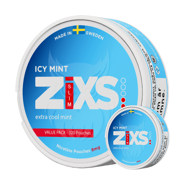 ZIXS ZIXS Icy Mint Jumbo Can nikotino maišeliai