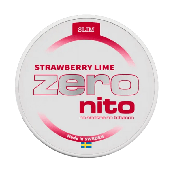 ZERONITO Strawberry Lime nikotino maišeliai