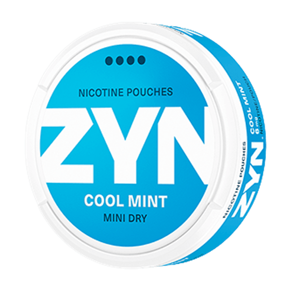 ZYN Cool Mint Mini Dry 6mg nikotino maišeliai